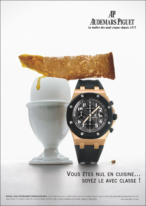 Fausse pub Audemars-Piguet