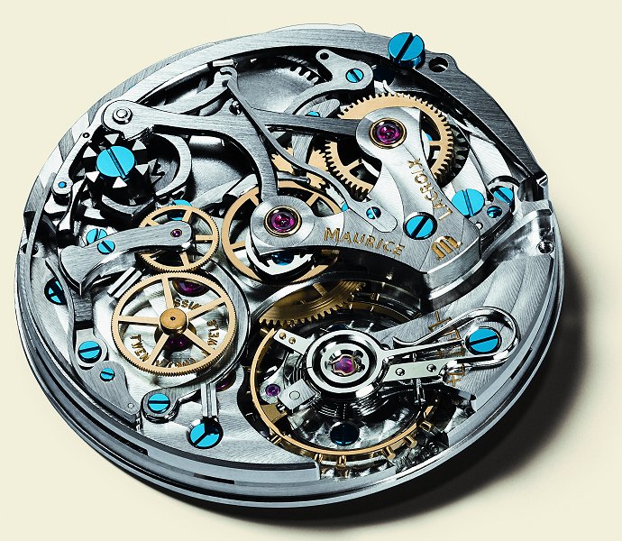 Maurice Lacroix : Chronographe manufacture : Le mouvement