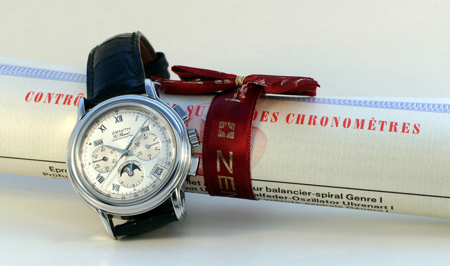 Le certificat Chronomètre